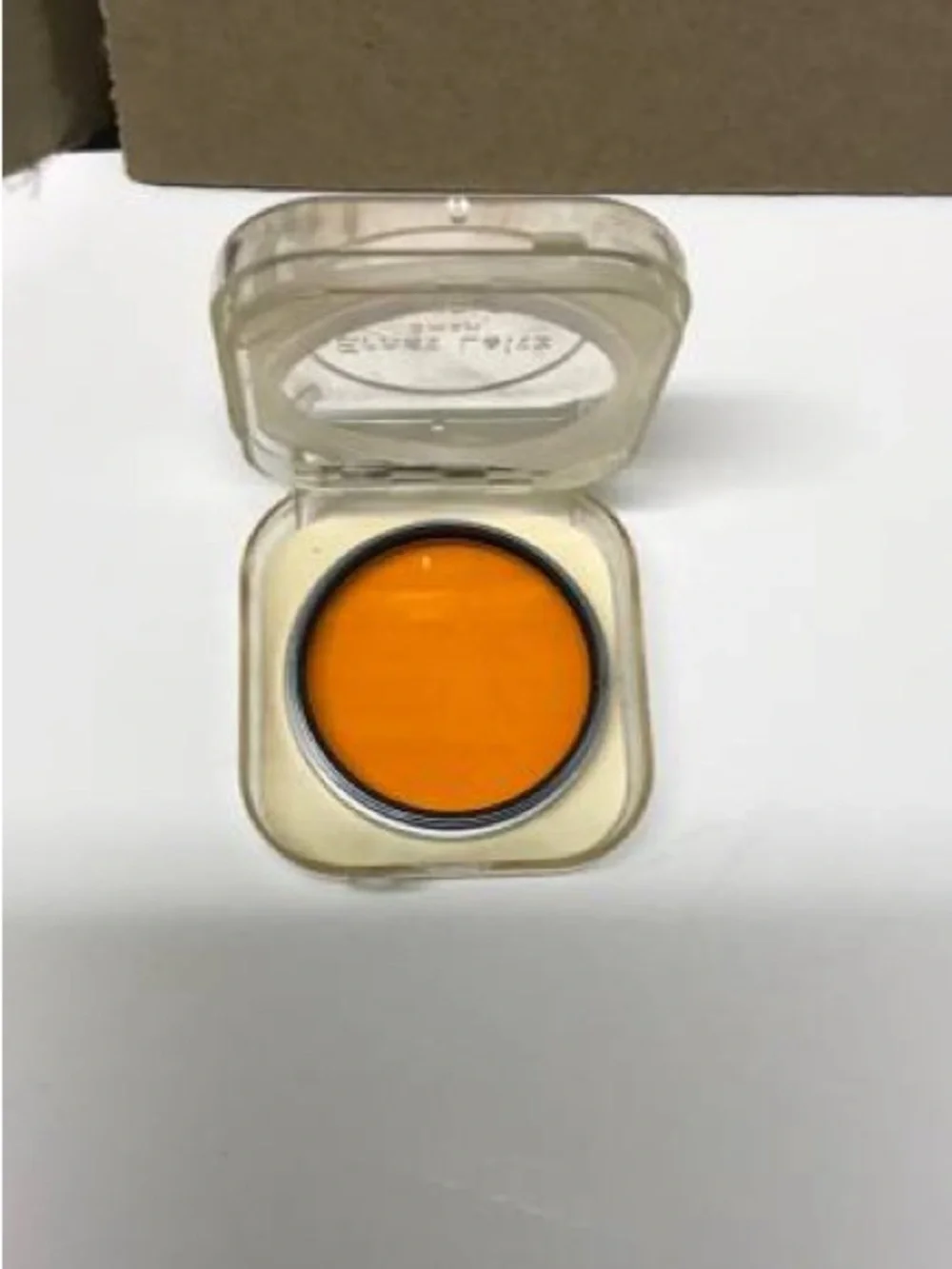 Leica Orange Camera Lens